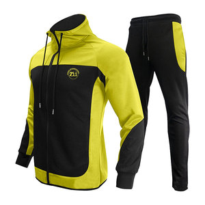 En stock, marque privée, survêtement décontracté à capuche pour homme adulte, design unique, vente chaude, écologique - Product Image 1
