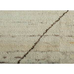 Alfombra de Lana Afgana Anudada a Mano Zuri Ivory, Patrón Geométrico Abstracto Enm-3054, Alfombra Rectangular Nueva para Sala de Estar o Pasillo, Viscosa - Product Image 3