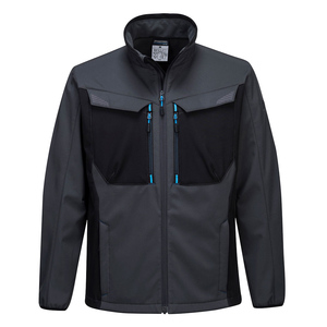 Wholesale Customization Men's Multi-Pocket Softshell Jacket Water Resistant Windproof Outdoor Workwear Uniform Softshell Jackets - Product Image 3