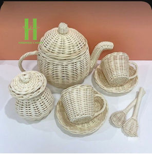 Meilleur Choix Rotin Jouer Cuisine Jouets pour Bébé OEM Conception Personnaliser Jouet Fait Main pour Enfant Fabriqué en Vietnam Usine de Gros - Product Image 4