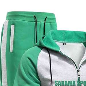 Conjunto Deportivo de Felpa Personalizado al por Mayor, Chándal de Invierno, Chándales con Estampado Colorido y Bordado - Product Image 5