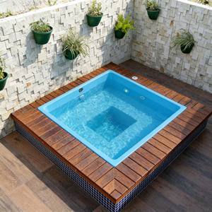 Mini Piscina de Fibra de Vidrio para Jardín, 2 m, Calefactada, Elevada, para Niños, con Color Personalizable, Resistente a los Rayos UV y a la Corrosión - Product Image 2