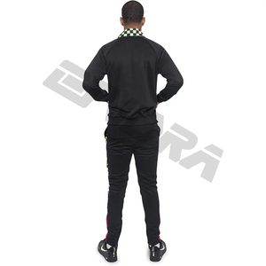 Personnalisez votre logo, survêtements slim pour hommes, vêtements de sport, survêtement de gymnastique en polaire de haute qualité pour hommes, survêtements en coton et polyester - Product Image 3