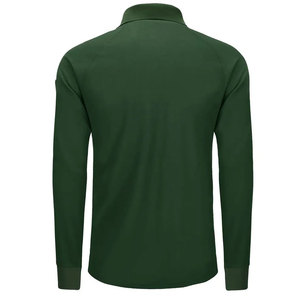 Entraînement de performance personnalisé pour hommes polo à poche à manches longues et à manches poitrine combatable - Product Image 6