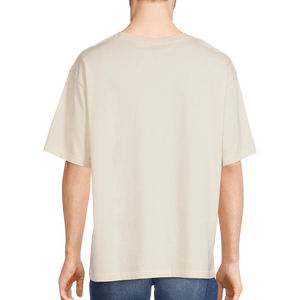 เสื้อยืดผ้าฝ้ายเฮฟวี่เวทสำหรับผู้ชายขนาดพิเศษพิมพ์ลายออกแบบให้พอดีตัวหลวมระบายอากาศได้ดี - Product Image 2