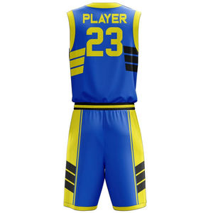 Conjunto de Jersey de uniforme de baloncesto transpirable de secado rápido de diseño personalizado de fabricante personalizado de alta calidad y precio bajo - Product Image 3