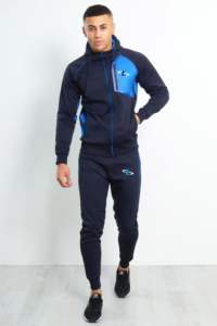 Survêtement sur mesure de qualité supérieure pour hommes/Survêtement en polyester et coton au prix de gros Survêtement rayé pour hommes - Product Image 3