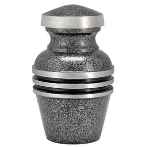 Urna Funeraria Mini Silver Wing, Opción de Dijes de Amor, Urnas de Aluminio para Cenizas Humanas - Product Image 6