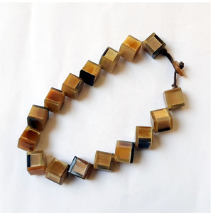 เครื่องประดับยอดนิยมแหวนฮอร์นออกแบบใหม่ทำมือสร้อยคอฮอร์นธรรมชาติเครื่องประดับแฟชั่นเครื่องประดับผู้หญิง - Product Image 2