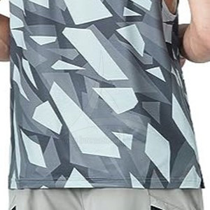 Camiseta sin Mangas Deportiva Personalizada para Hombre, Transpirable, de Secado Rápido, con Estampado Completo por Sublimación, para Gimnasio y Verano - Product Image 6