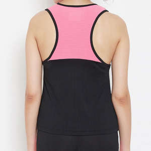 Women's Custom Front Summer <b>Tank</b> <b>Top</b> New Fashionable Knitted Breathable Quick Dry Jersey Low Price Wholesale Slim Fit Yoga Wear - Product Image 2