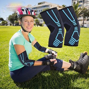 Manchon de coude en néoprène respirant de haute qualité enveloppe de coton de protection pour la gymnastique Fitness prend en charge l'haltérophilie et l'exercice - Product Image 6