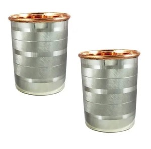 Juego de tazas de cobre forjado con tazas de 14 onzas adecuadas para su taza de café con aislamiento al vacío con tapa a prueba de Favoriteleak - Product Image 3