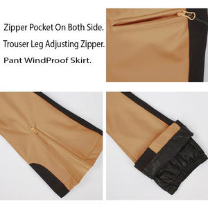 Fabricant OEM de pantalons de ski pour femmes sur mesure avec logo de coquille imperméable coupe-vent et services de marque privée - Product Image 5