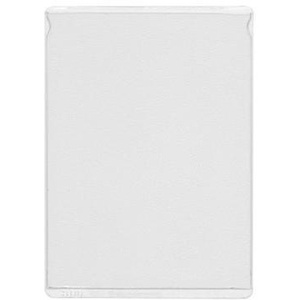 Leitz ID Badge Holder DIN A7 Landscape Transparent PVC White <b>Film</b> - Product Image 1