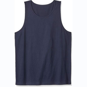 Venta al por mayor Hombres Culturismo Gimnasio Ropa activa Ropa deportiva Camisetas sin mangas Compresión muscular 100% Chaleco de algodón - Product Image 5