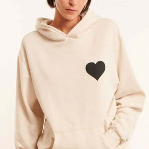 เสื้อมีฮู้ดแขนยาวสำหรับผู้หญิงเสื้อมีฮู้ดลำลองสไตล์ฮิปฮอปสำหรับผู้หญิงเสื้อฮู้ดแฟชั่นฤดูหนาวออกแบบได้ตามต้องการ - Product Image 5