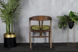 Elegante mini Silla de comedor de madera de granja con diseño contemporáneo para uso doméstico, oficina y hostelería - Product Image 3