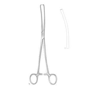 Fórceps de tenáculo uterino Equipo recto/obstétrico y ginecológico Instrumentos quirúrgicos Fórceps de tenáculo uterino - Product Image 3