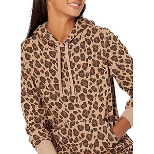 Trajes Sudaderas con capucha para mujer en precio razonable Transpirable Sostenible Tallas grandes Diseño de logotipo personalizado Sudaderas con capucha para mujer Servicio OEM - Product Image 3