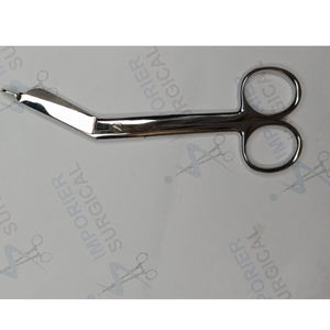 กรรไกรผ้าพันแผลสำหรับผ่าตัดทำจากสแตนเลสกรรไกรตัดปลายทู่ - Product Image 1