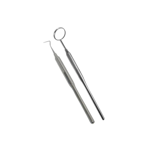 Kit de examen Dental para el hogar esencial Higiene bucal completa Instrumentos quirúrgicos de acero inoxidable Instrumento de fuente de alimentación manual - Product Image 1