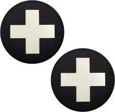 Insignias de parches cortados con láser tácticos personalizados Bandera reflectante IR hecha en fábrica para bucle de gancho infrarrojo lejano para uso de mochila en tela - Product Image 2