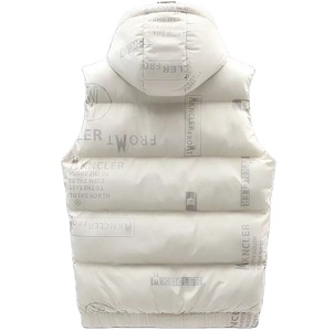 Nouveau logo personnalisé Offre Spéciale matelassé sans manches gilet doudounes hiver hommes gilet bouffant en gros - Product Image 5