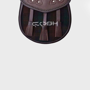 Mejor Sporran Escocés de Cuero para Hombre, Sporran Highland White Rabit con Emblema de Cardo, Sporran para Piper Escocés - Product Image 6