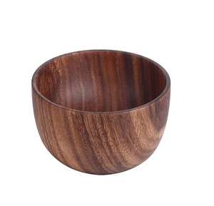 Tazón de esmalte de madera verde moderno, cuencos de madera de la mejor calidad para servir, forma de anillo para ocasiones de mesa, buen precio - Product Image 4