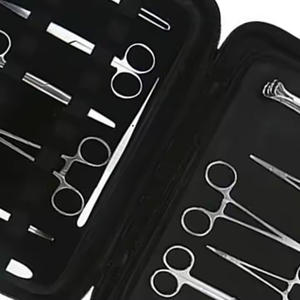 Kit de instrumentos quirúrgicos veterinarios de acero inoxidable de alta calidad OEM Juego de equipos de cirugía animal más vendidos - Product Image 3