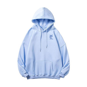เสื้อฮู้ดโอเวอร์ไซส์สำหรับผู้ชายเสื้อฮู้ดโอเวอร์ไซส์ผลิตจากโรงงาน - Product Image 1