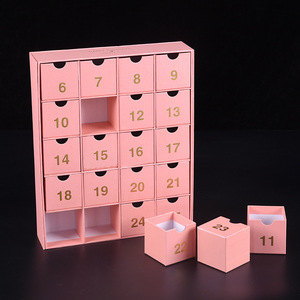 <b>Christmas</b> countdown gift <b>box</b> Customizable drawer style <b>box</b> 12 day advent calendar <b>box</b> 30 day countdown gift <b>box</b> - Product Image 1