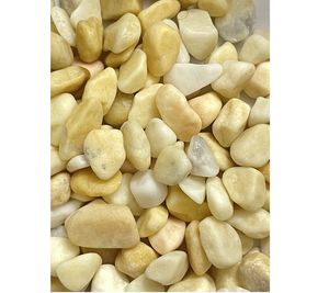 Pierres d'aménagement paysager Prix d'usine concassé naturel Caillou de rivière naturel du Vietnam en galets et galets Pierre de galets multicolore - Product Image 1