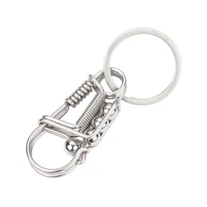 TROIKA DRAHTZIEHER Portachiavi e Moschettoni Promozionali Personalizzabili, Gadget Personalizzabili con Portachiavi - Product Image 1