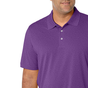 Polo de algodón con impresión personalizada al por mayor, Polo ajustado con combinación de colores para hombre, camiseta de alta calidad - Product Image 3