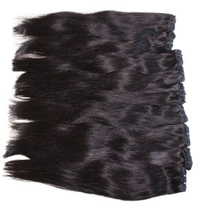 Paquets de cheveux humains bruts droits à double tirage vietnamiens de 10 à 40 pouces dans la trame Extensions de cheveux droits à l'os bon marché - Product Image 3