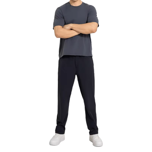 Spring and Summer <b>Men's</b> Casual Commuting Straight-leg Pants Are <b>Loose</b>, Slimming, Quick-drying and Breathable Sports <b>Trousers</b> - Product Image 3