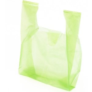 Bolsas de Compras de Plástico Reciclables con Impresión Personalizada, Bolsas de Supermercado de PE con Asa Larga, Modelo SPB, Marca H&D - Product Image 3