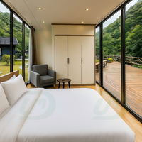 Nouveau design de cabine Apple de style différent de maison modulaire de bonne qualité maison portable apparence lisse maison de vie en plein air