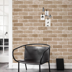 Giấy Dán Tường 3D Trang Trí Nhà Cửa, Giấy Dán Tường Dạng Gạch Tự Dính PVC Thiết Kế Cổ Điển - Product Image 2