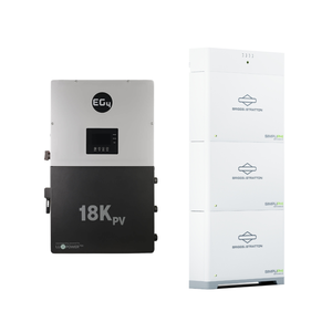 อินเวอร์เตอร์ไฮบริด EG4 18kPV 48V SimpliPHI พร้อมแบตเตอรี่สำหรับใช้งานกลางแจ้ง - Product Image 1