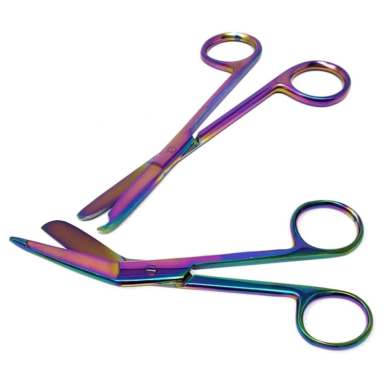 Bandage & Suture Scissors Rainbow Multi Color