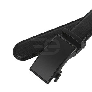 Ceintures en cuir classiques réglables, durables, authentiques, élégantes, confortables, pour hommes, pour l'extérieur, le bureau, accessoires en acier - Product Image 3