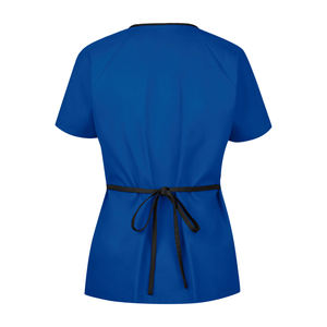 ชุดยูนิฟอร์มแพทย์แขนสั้นแบบ unisex สำหรับพยาบาล ผ้าฟลีซ ผ้าฝ้ายผสมโพลีเอสเตอร์ พิมพ์ลายดิจิทัล - Product Image 4