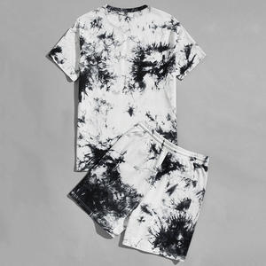 Conjunto de Verano Informal para Hombre, Venta Directa de Fábrica, de Secado Rápido, Dos Piezas, Poliéster/Algodón, con Estampado de Personajes - Product Image 6