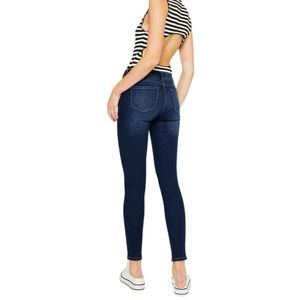 กางเกงยีนส์รัดรูปเซ็กซี่สำหรับผู้หญิงขาเล็กระบายอากาศได้ดีทรงพอดีตัวขนาดใหญ่พิเศษ - Product Image 2