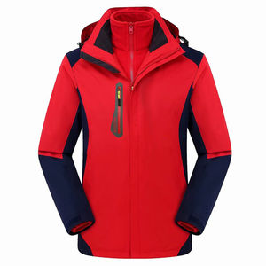Chaqueta a prueba de viento de carcasa blanda tres en uno de gama alta 2025 para hombre, ropa deportiva para exteriores para montañismo, forro polar a prueba de viento, carcasa blanda - Product Image 5