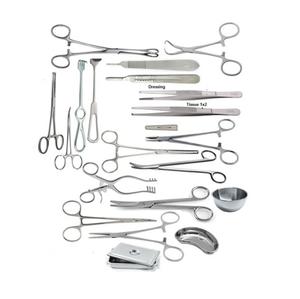 Gran oferta, juego de instrumentos quirúrgicos básicos de valor superior, juego de instrumentos de Cirugía de craneotomía de acero inoxidable de alta calidad - Product Image 1