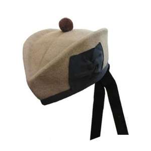 Wholesale Customizable Requirement Logo Glengarry Hat with Outdoor Authentic Tartan <b>Band</b> Hats - Product Image 1